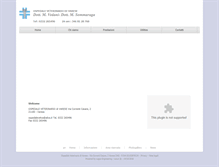 Tablet Screenshot of ospedaleveterinariodivarese.it